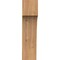 Ekena Millwork 5 1/2"W x 10"D x 22"H Westlake Smooth Knee Brace, Western Red Cedar BRC06X10X22WTL00SWR - alternate 3